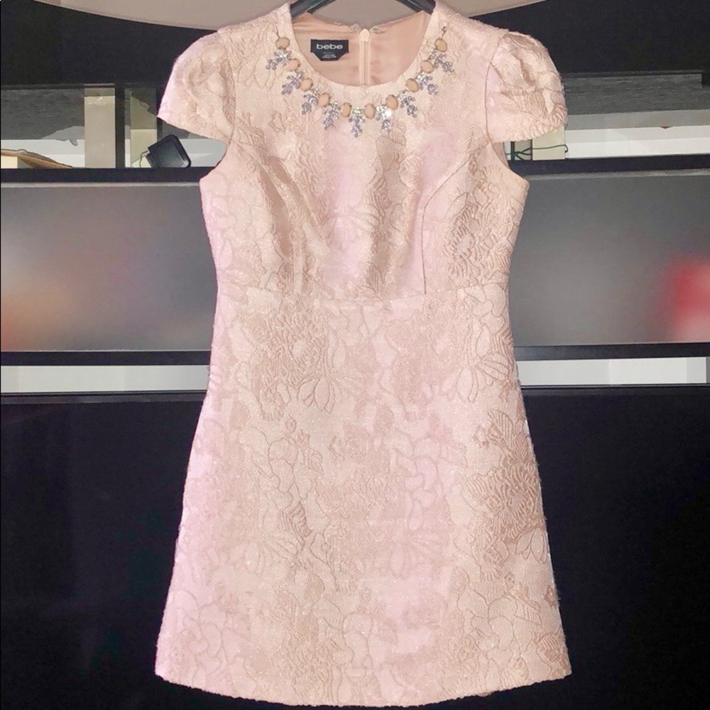 Bebe pink dress